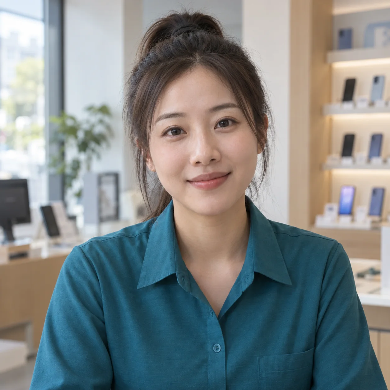 Xiaotong, an AI character