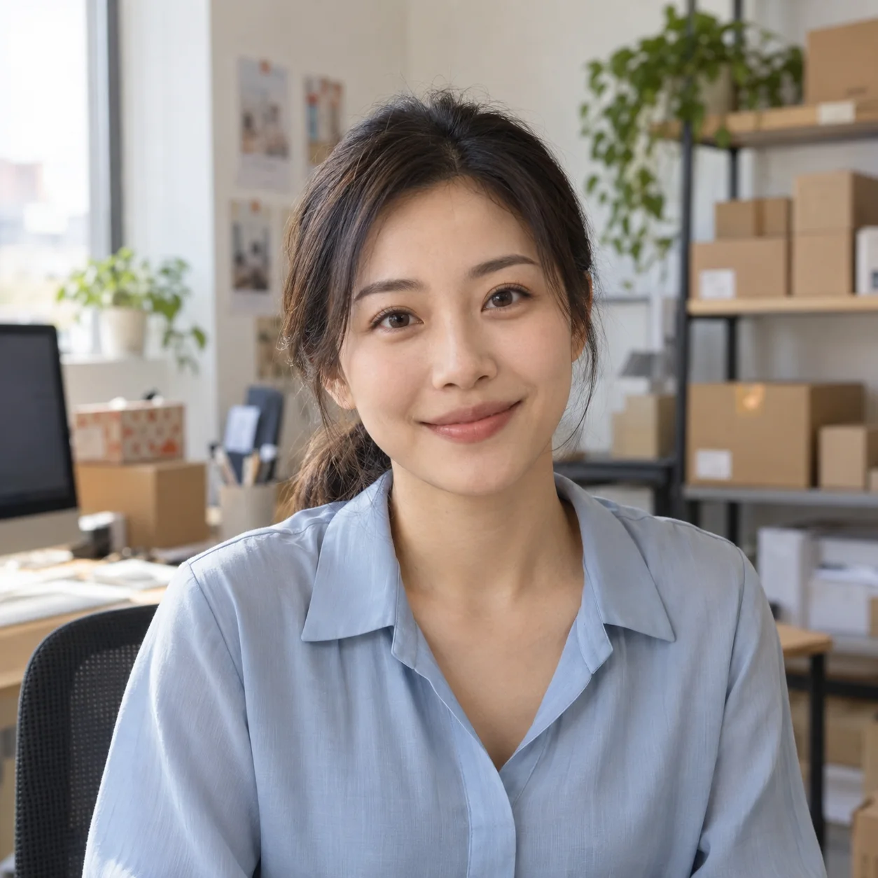 Xinyi, an AI character