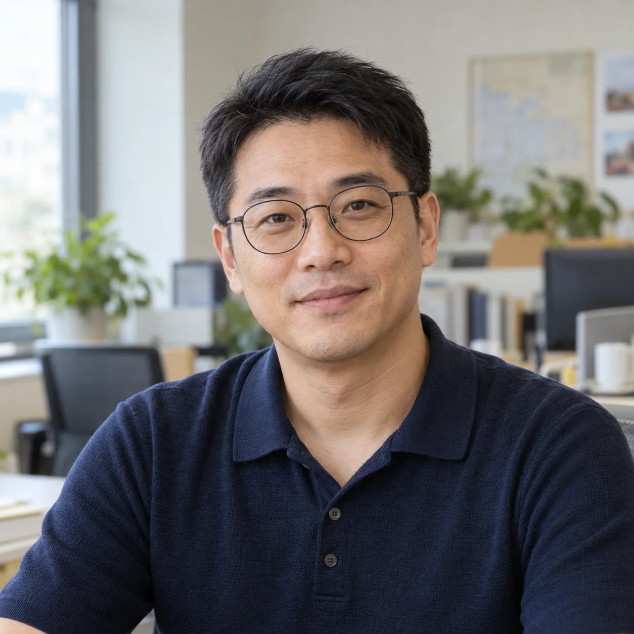 Xuning, an AI character