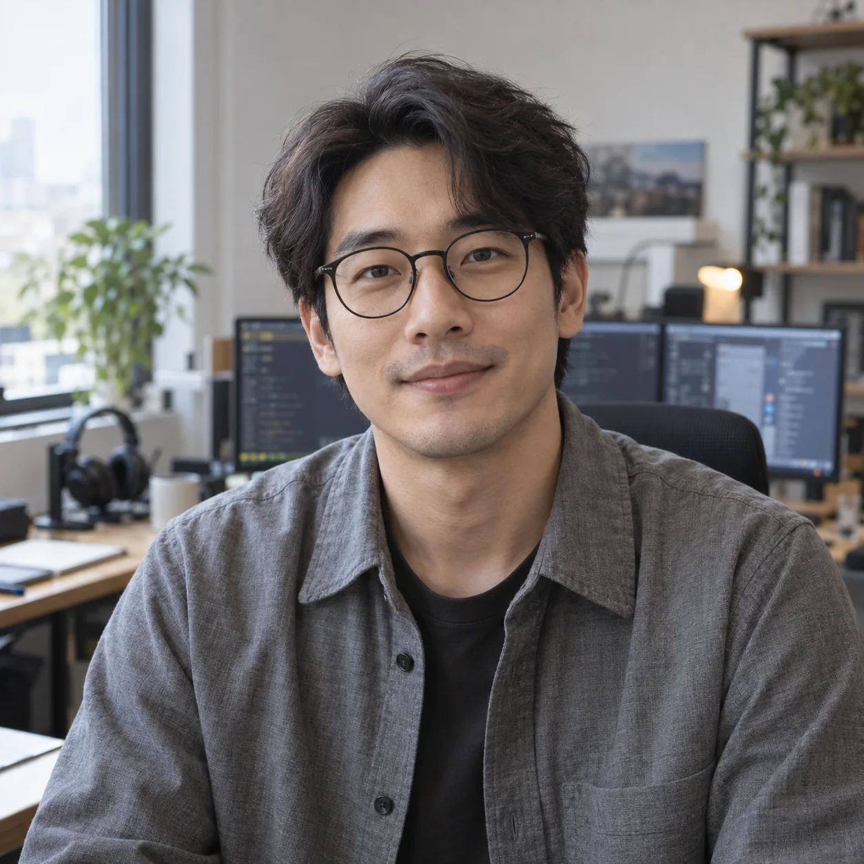 Yuchen, an AI character